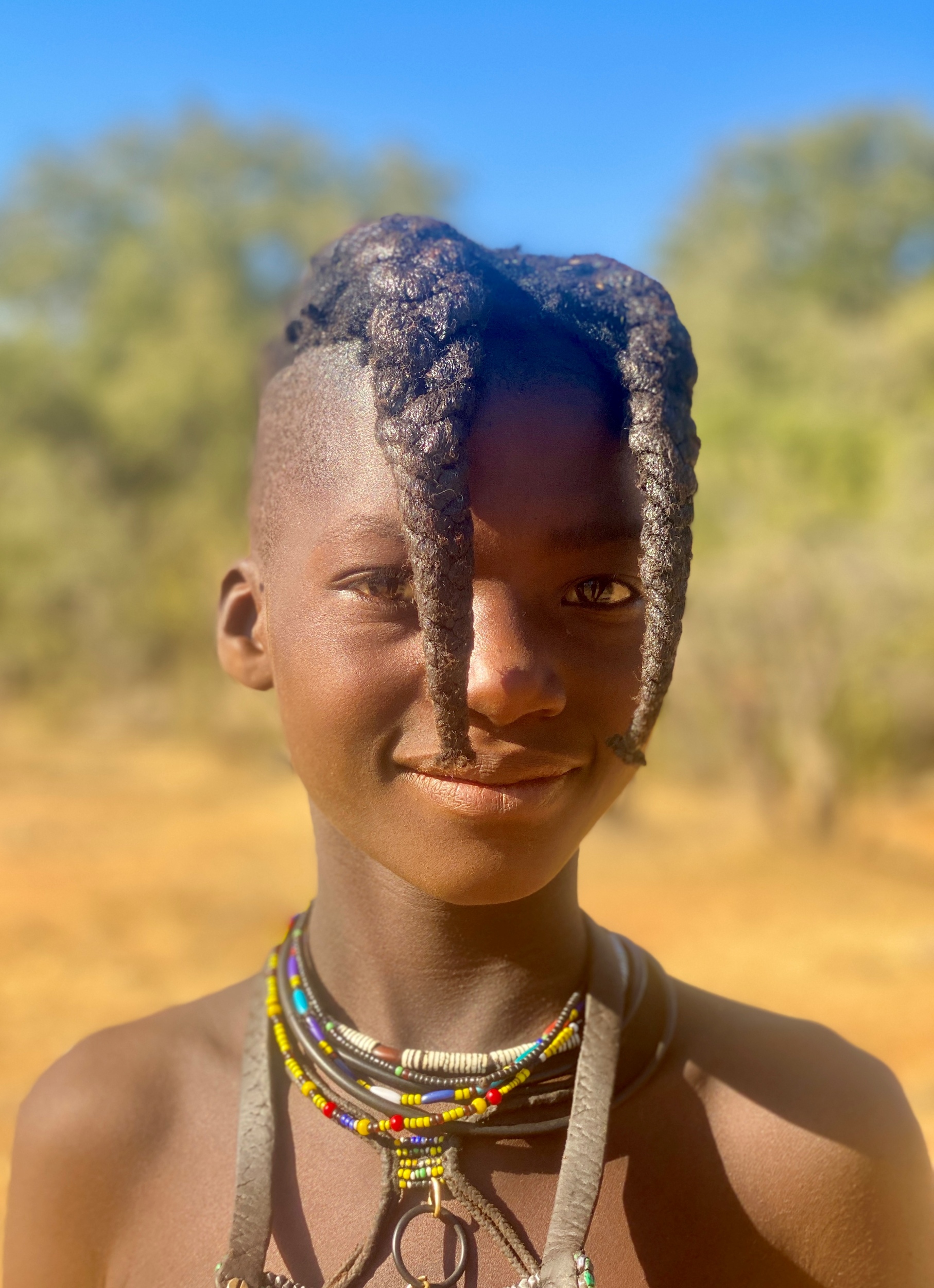 Pre-teen Himba girl